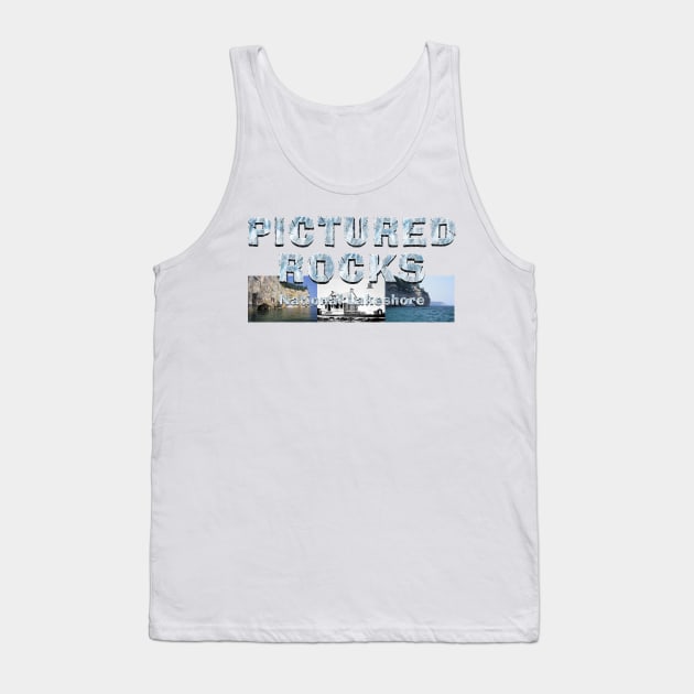 Pictured Rocks National Lakeshore Tank Top by teepossible